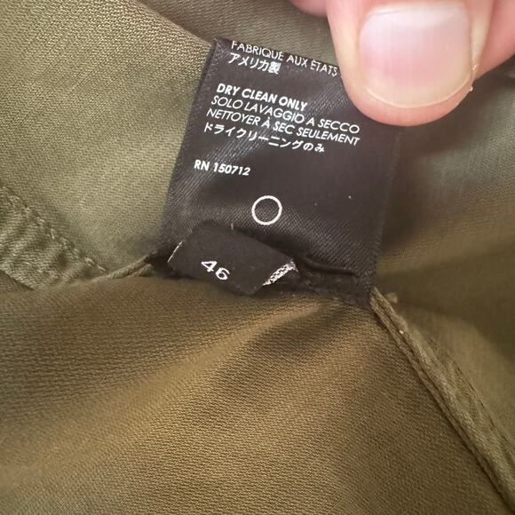 AMIRI: Army Green "Brothers" Military Short Parka - 46 - Picture 5 of 9